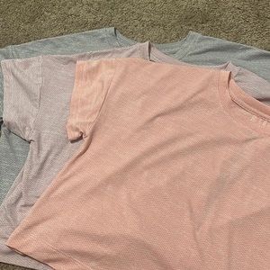 3 All in Motion Cropped Athletic Shirts!!